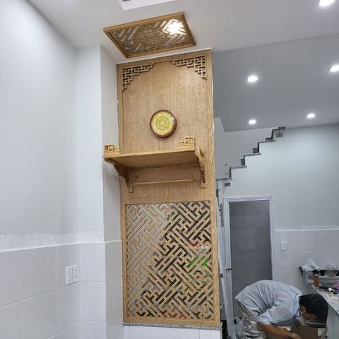  Vách ngăn bàn thờ treo - 53 