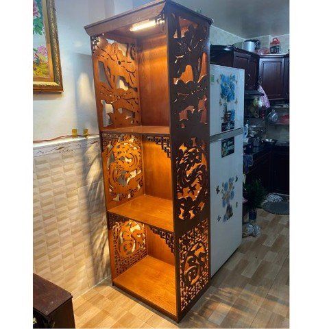  Tủ Thờ 3 Tầng MDF Đẹp 