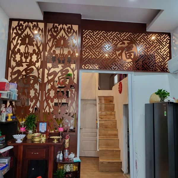 Vách ngăn phòng khách và bếp 39