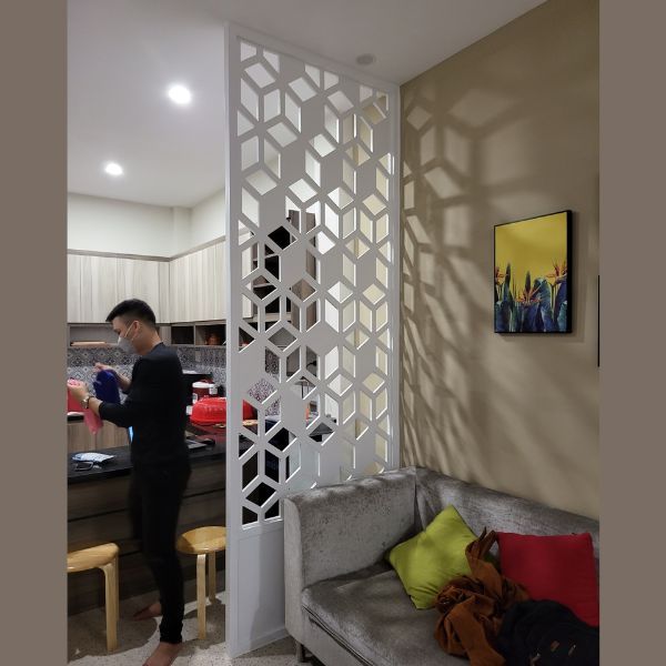 Vách ngăn phòng khách và bếp 03