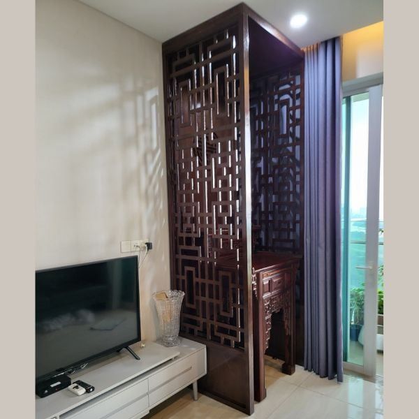 Vách ngăn phòng thờ 20