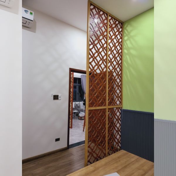 Vách ngăn cnc phòng ngủ 5