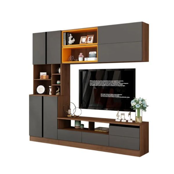 Kệ tivi gỗ kích thước tùy chọn, lắp đặt TP HCM