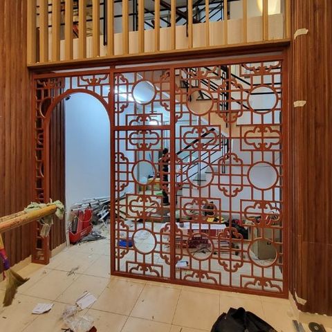  Vách ngăn cnc phòng ngủ 4 