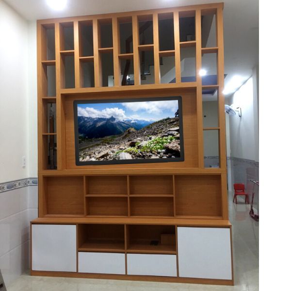 Kệ tủ tivi gỗ ngăn phòng khách