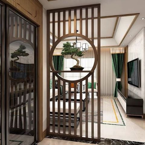  Vách ngăn trang trí phòng khách 89 