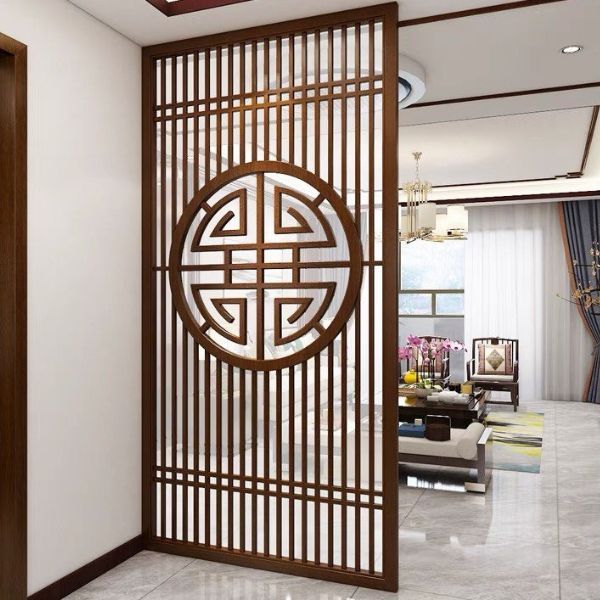 Vách ngăn cnc phòng khách 80