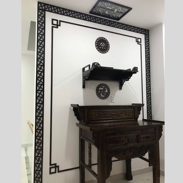 Vách ngăn phòng thờ 45