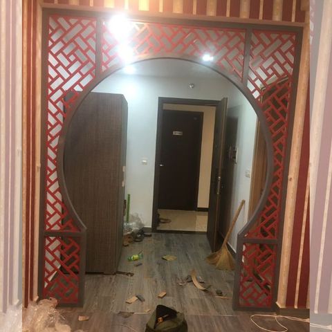  Vách ngăn cnc phòng ngủ 8 