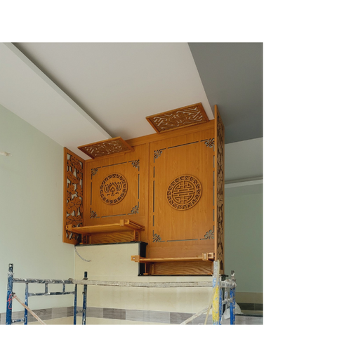  TRANG THỜ TREO TƯỜNG GỖ SỒI 17 