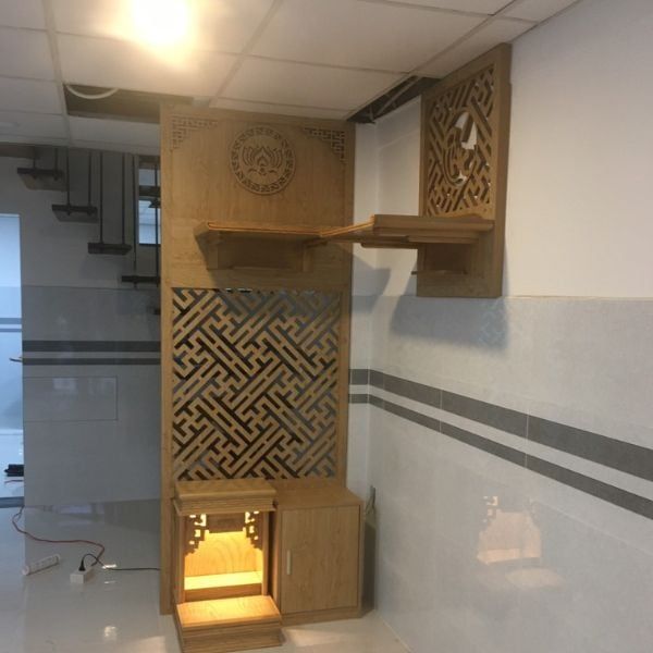 Vách ngăn phòng thờ 101