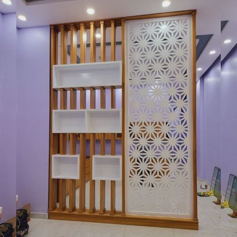  Vách ngăn phòng khách đẹp 