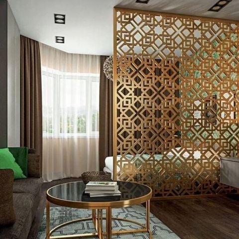  Vách ngăn cnc phòng ngủ 27 