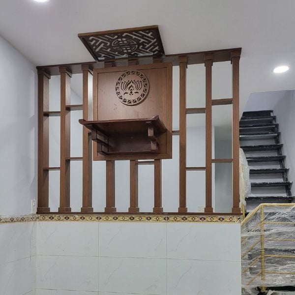 TRANG THỜ TREO TƯỜNG GỖ SỒI 20