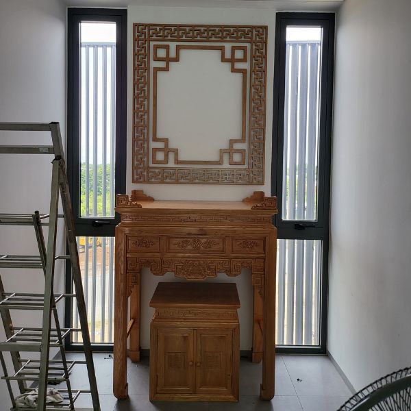 Vách ốp phòng thờ 28