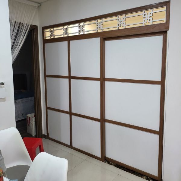 Vách ngăn cnc phòng ngủ 1