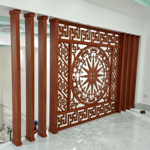  Vách ngăn cnc phòng khách 83 