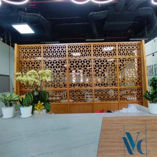 Vách ngăn phòng khách và bếp 15