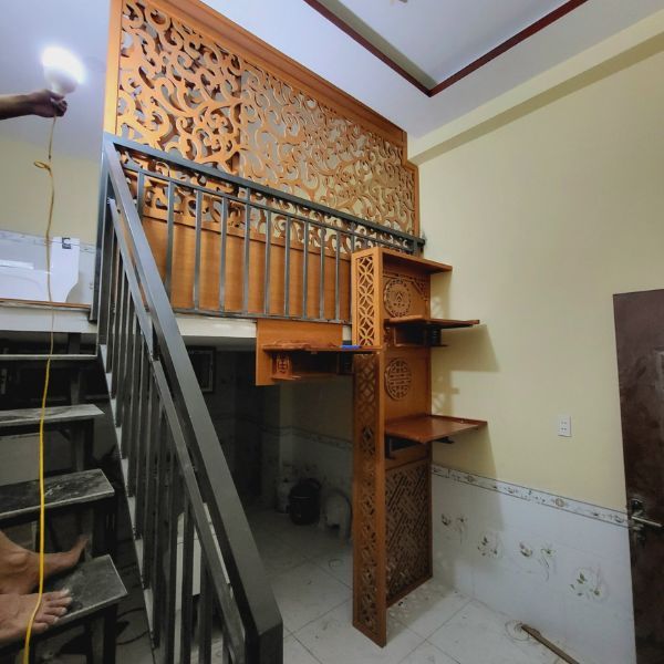 TRANG THỜ TREO TƯỜNG GỖ SỒI 26