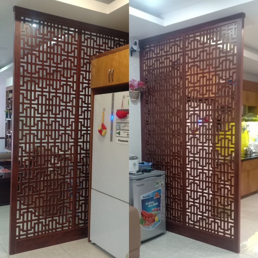 Vách ngăn phòng khách và bếp 28