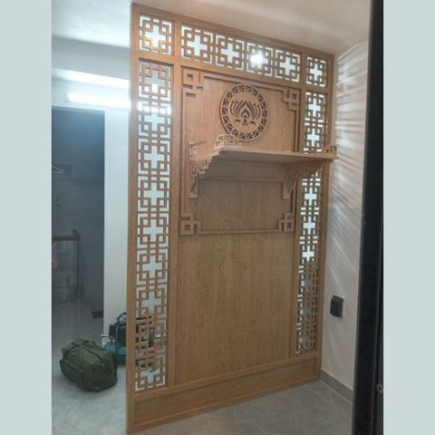  TRANG THỜ TREO TƯỜNG GỖ SỒI 36 