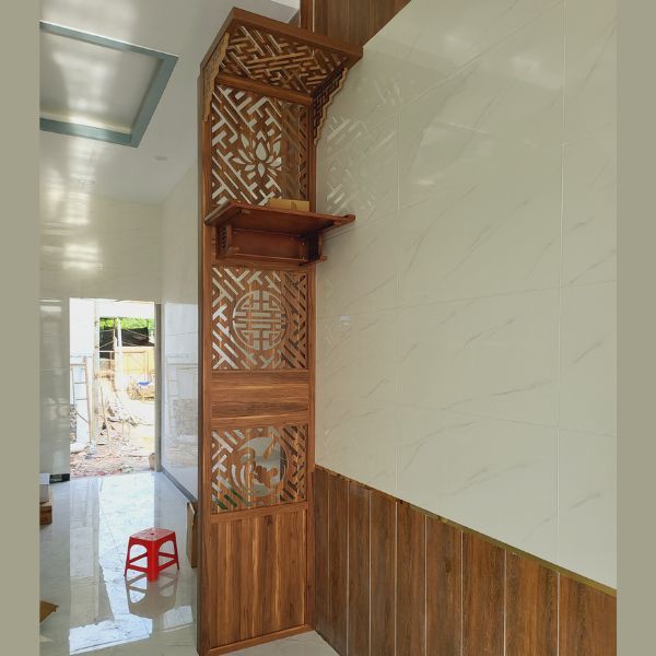 Vách ngăn phòng thờ 68