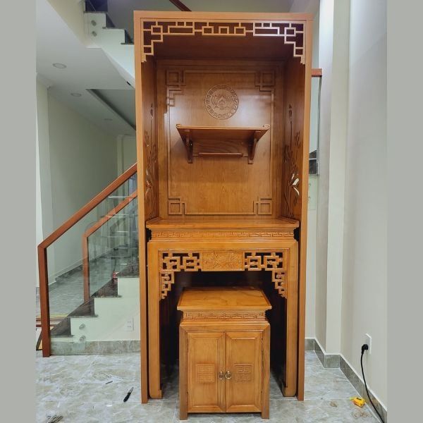 Vách ngăn phòng thờ 66