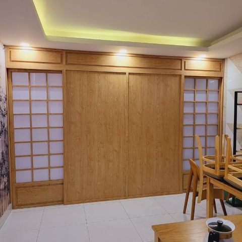  Vách ngăn cnc phòng ngủ 17 