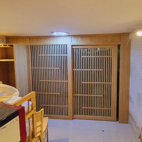 Vách ngăn cnc phòng ngủ 15