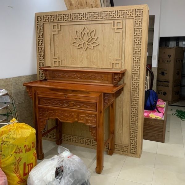 Vách ngăn phòng thờ 178