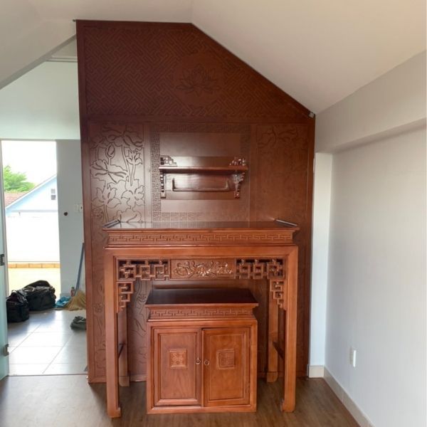 Vách ngăn phòng thờ 179