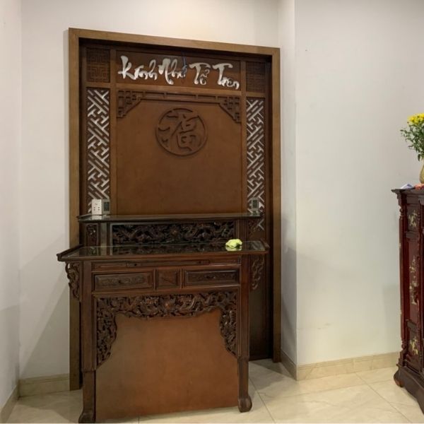 Vách ngăn phòng thờ 187