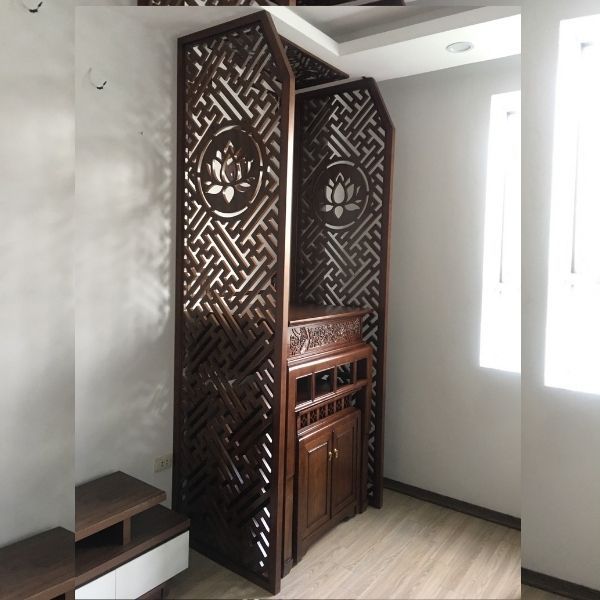 Vách ngăn phòng thờ 191