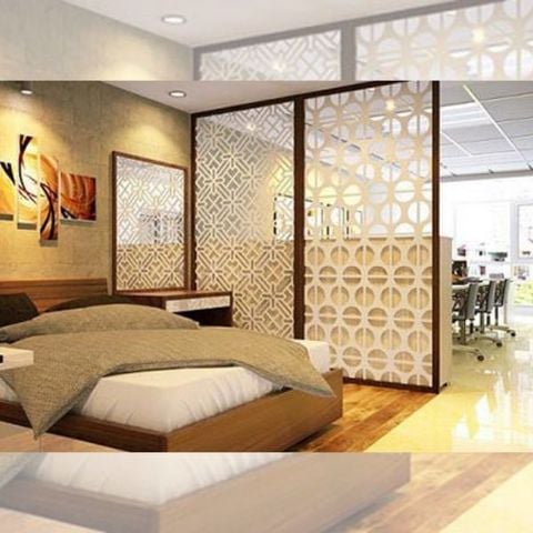  Vách ngăn cnc phòng ngủ 44 