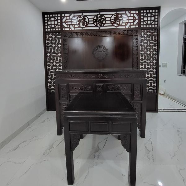Vách ngăn phòng thờ 06