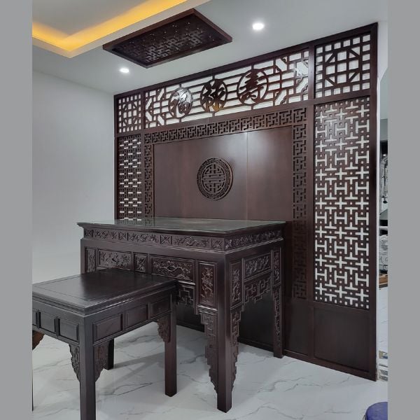 Vách ngăn phòng thờ 75