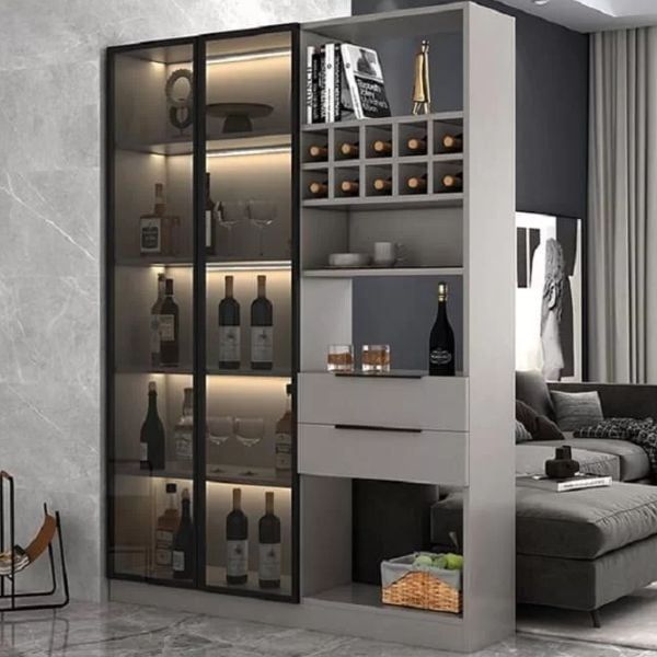 Tủ kệ vách ngăn phòng khách 65