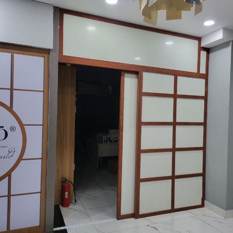 Vách ngăn phòng ngủ cửa lùa