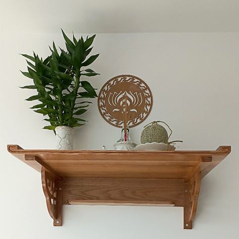  TRANG THỜ TREO TƯỜNG GỖ SỒI 42 