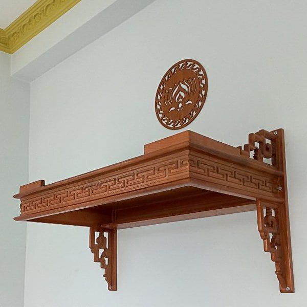 TRANG THỜ TREO TƯỜNG GỖ SỒI 56