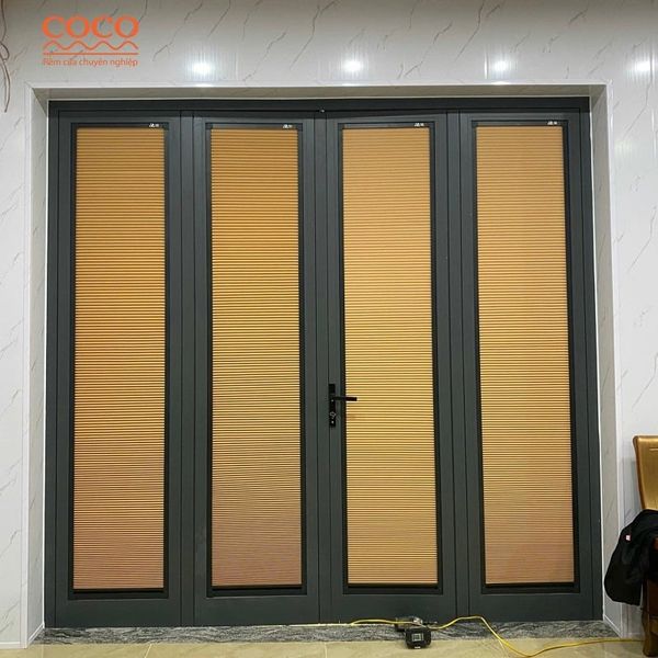 Rèm Tổ Ong Đà Nẵng - Gắn Trên Kính