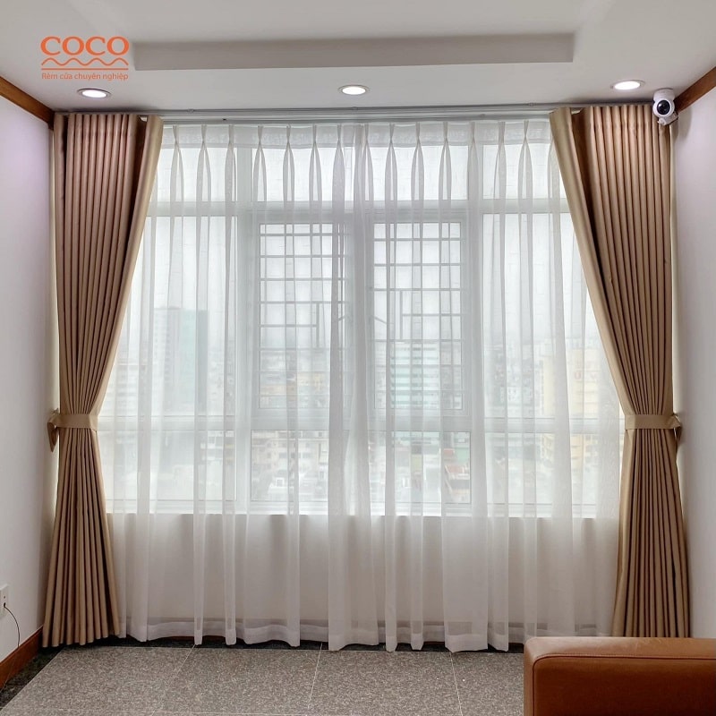 Rèm Vải Đà Nẵng - Vải Gấm Cao Cấp CK01
