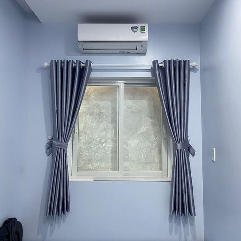  Rèm Vải Đà Nẵng - Màu Xám Nhạt 