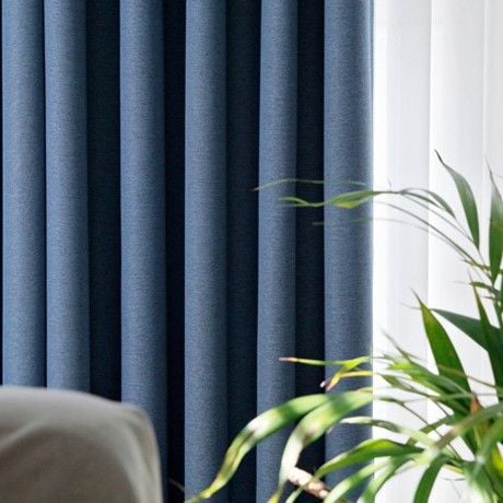  Rèm Vải Đà Nẵng - Màu Xanh Biển 