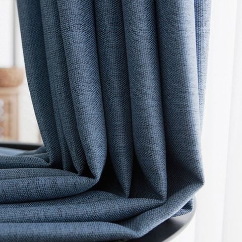  Rèm Vải Đà Nẵng - Màu Xanh Biển 