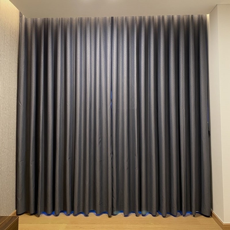 Rèm Vải Đà Nẵng - Vải Bố Màu Xám Đậm