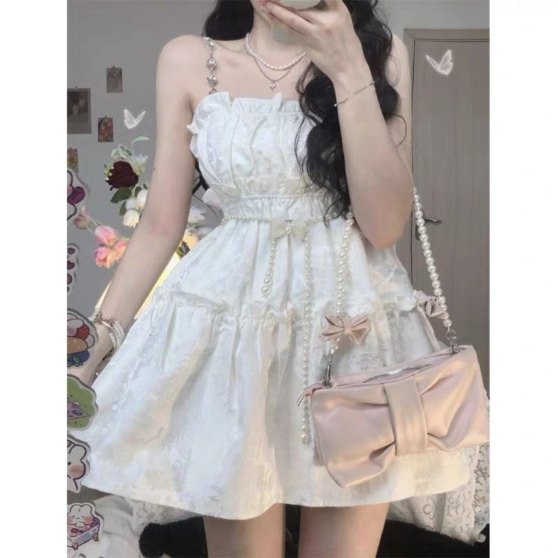 Váy 2 Dây Bèo Tầng