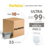  Combo 10 Hộp Khẩu Trang Y Tế Perfetta Ultra 35 cái/hộp (đóng gói từng cái) 