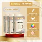  Combo 3 Hộp Khẩu Trang Cao Cấp Perfetta Pinnakle, 3 Lớp Kháng Khuẩn, Quai Đeo Thun Bông, Lớp Trong Mềm Mịn (30 cái/hộp) 