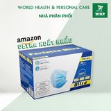  [HÀNG XUẤT KHẨU] Khẩu trang y tế 4 lớp Perfetta Ultra Trắng/Xanh (50 Cái/Hộp) 